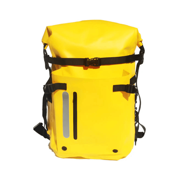CarryQuest® - Waterdichte Rugzak - 30L Dry Bag voor Duikuitrusting - Unisex - 500D PVC - Geel