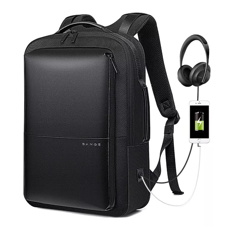 CarryQuest® Waterdichte USB Oplaad Rugzak - 20 - 35L/30 - 40L - Laptopvak 15"/16" - Lichtgewicht & StijlvolCarryQuest®simpleNiet Klaar