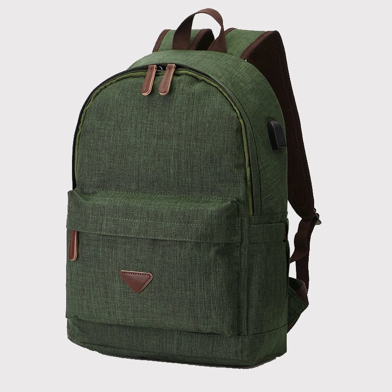 CarryQuest® Waterdichte USB Rugzak – 20 - 35 Liter – Multifunctioneel – Vintage Design – Perfect voor Reizen & Dagelijks GebruikCarryQuest®Reis - /Weekendtas03