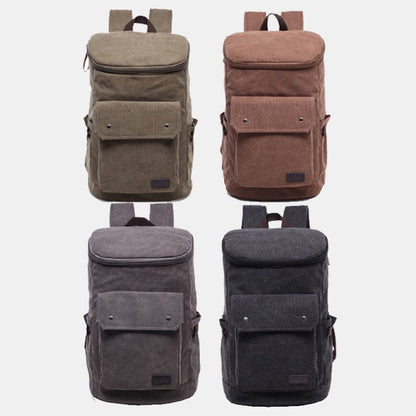 CarryQuest® Waterdichte Wandelsrugzak 20L – Canvas – Vintage Look – Ideaal voor Reizen & Dagelijks GebruikCarryQuest®Wandel Rugzak03