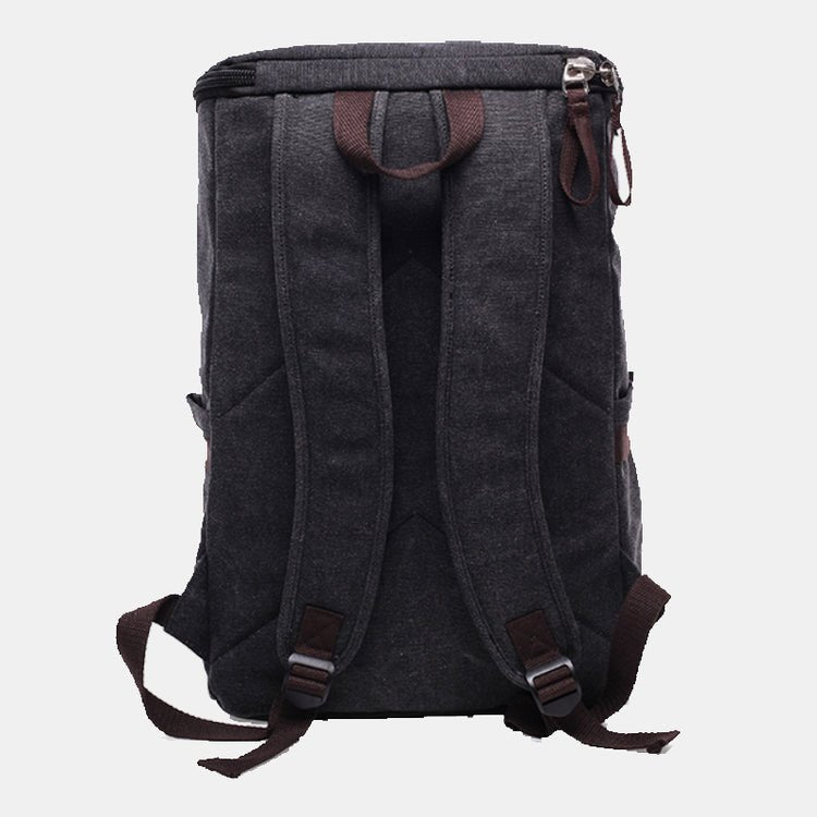 CarryQuest® Waterdichte Wandelsrugzak 20L – Canvas – Vintage Look – Ideaal voor Reizen & Dagelijks GebruikCarryQuest®Wandel Rugzak03