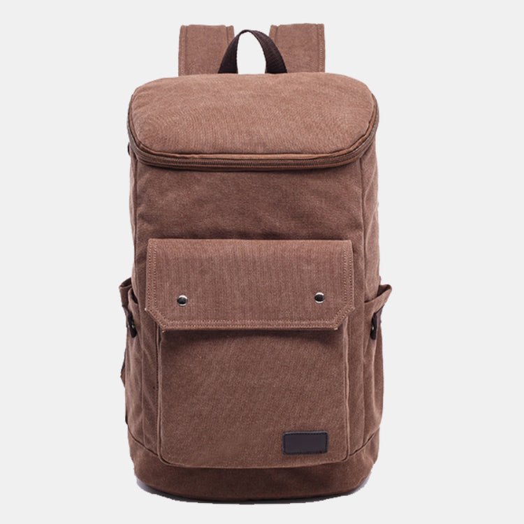 CarryQuest® Waterdichte Wandelsrugzak 20L – Canvas – Vintage Look – Ideaal voor Reizen & Dagelijks GebruikCarryQuest®Wandel Rugzak03