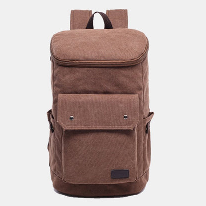 CarryQuest® Waterdichte Wandelsrugzak 20L – Canvas – Vintage Look – Ideaal voor Reizen & Dagelijks GebruikCarryQuest®Wandel Rugzak03
