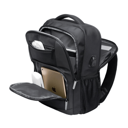 CarryQuest® - Waterdichte Zakelijke Rugzak - 20 - 35L - Laptop Rugzak - ZwartCarryQuestsimple