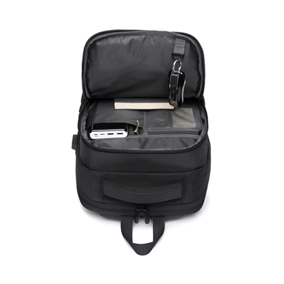 CarryQuest® - Waterdichte Zakelijke Rugzak - 20 - 35L - Laptop Rugzak - ZwartCarryQuestsimple
