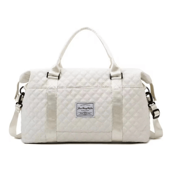 CarryQuest® - Weekender Handbagage - Natte tas - Zacht - Handbagage - Wit