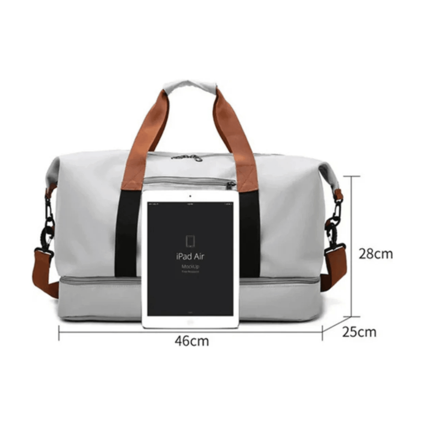 CarryQuest® - Weekendtas - Reistas - Waterdicht - Weekendtrips - Reizen - Vrouwen - ZwartCarryQuestsimple