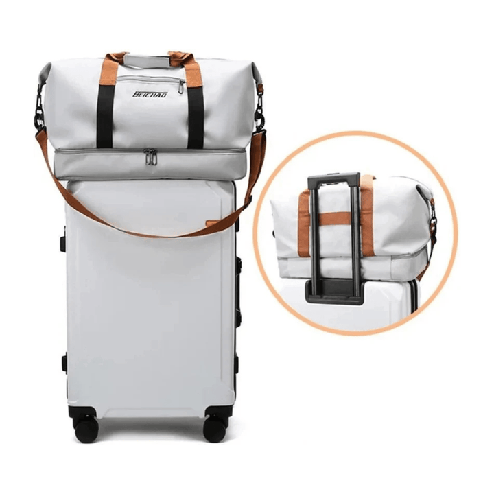 CarryQuest® - Weekendtas - Weekendtas Blauw - 20 - 35L - Sport - Oxford - Waterdicht - Blauw