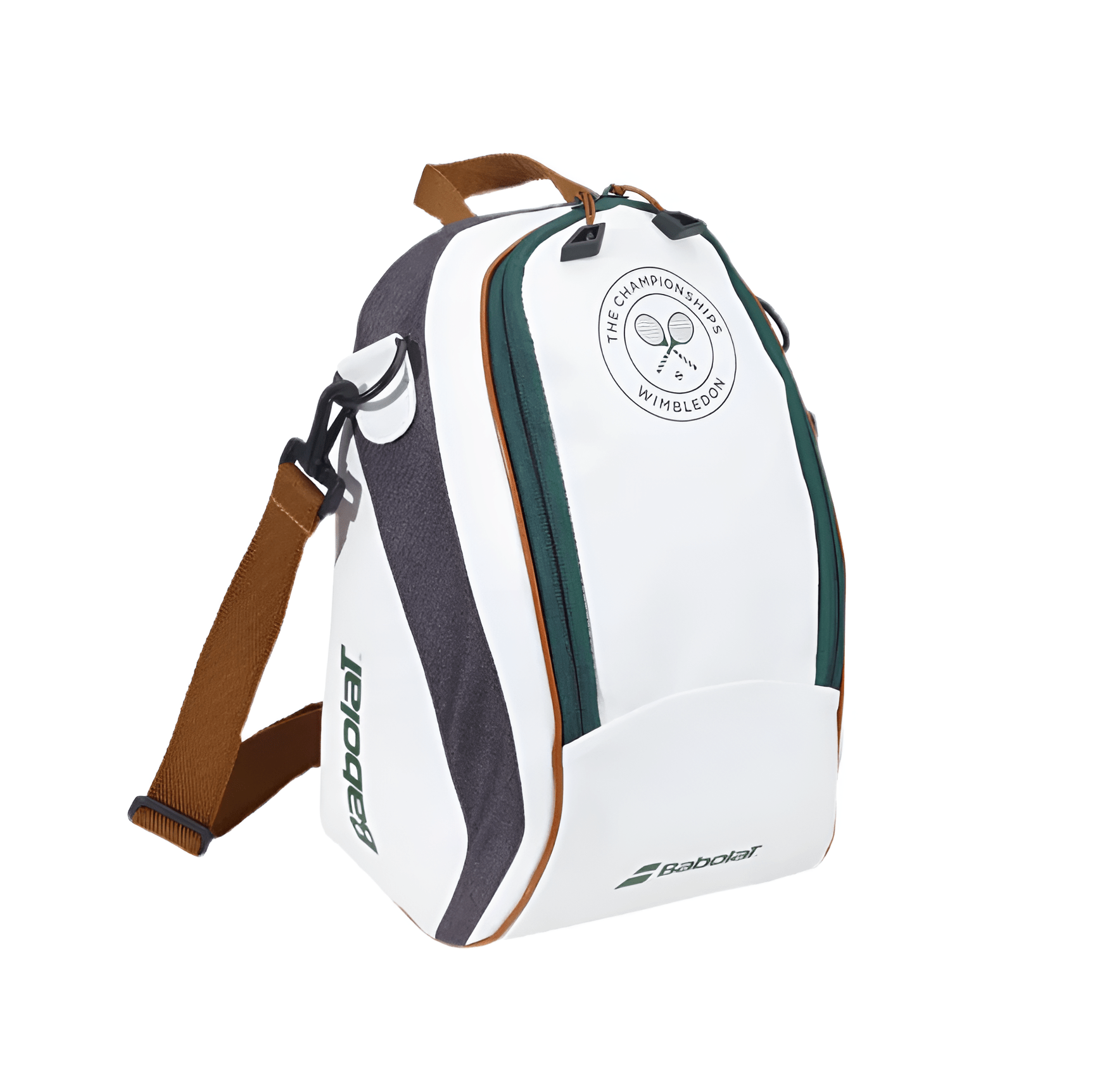 CarryQuest® - Wimbledon Mini Tennistas - Squash - Tennis - Badminton - Pickleball - Padel - Wit