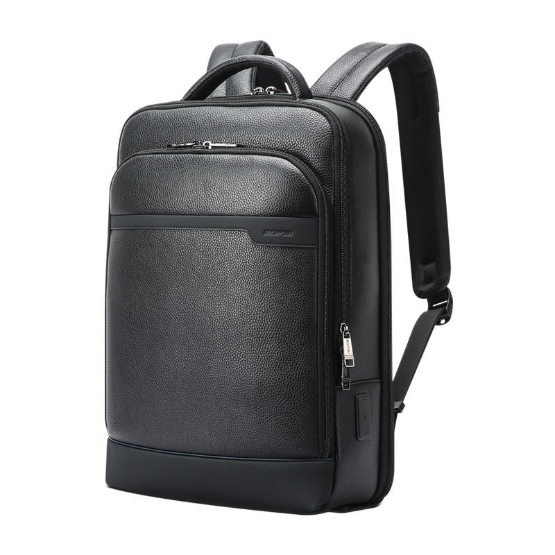 CarryQuest® Zakelijke Forenzen Rugzak – Echt Leer – Waterdicht en DiefstalbestendigCarryQuest®Zakelijke Forenzen Rugzak03