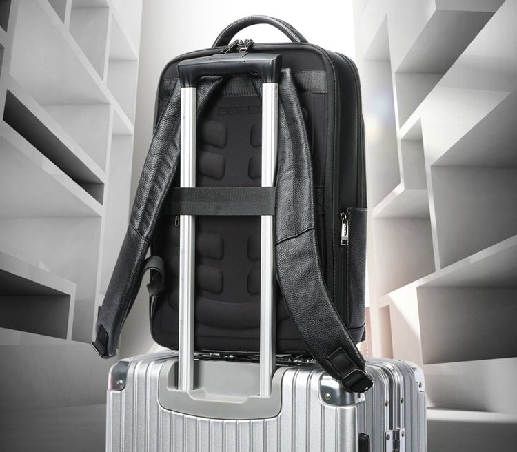 CarryQuest® Zakelijke Forenzen Rugzak – Echt Leer – Waterdicht en DiefstalbestendigCarryQuest®Zakelijke Forenzen Rugzak03