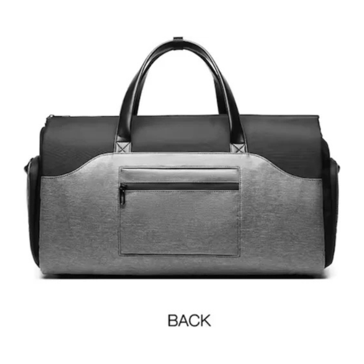 CarryQuest® - Zakelijke Reistas/Weekendtas - Waterdicht - Schoenenzak - Handbagage - Zwart/Grijs