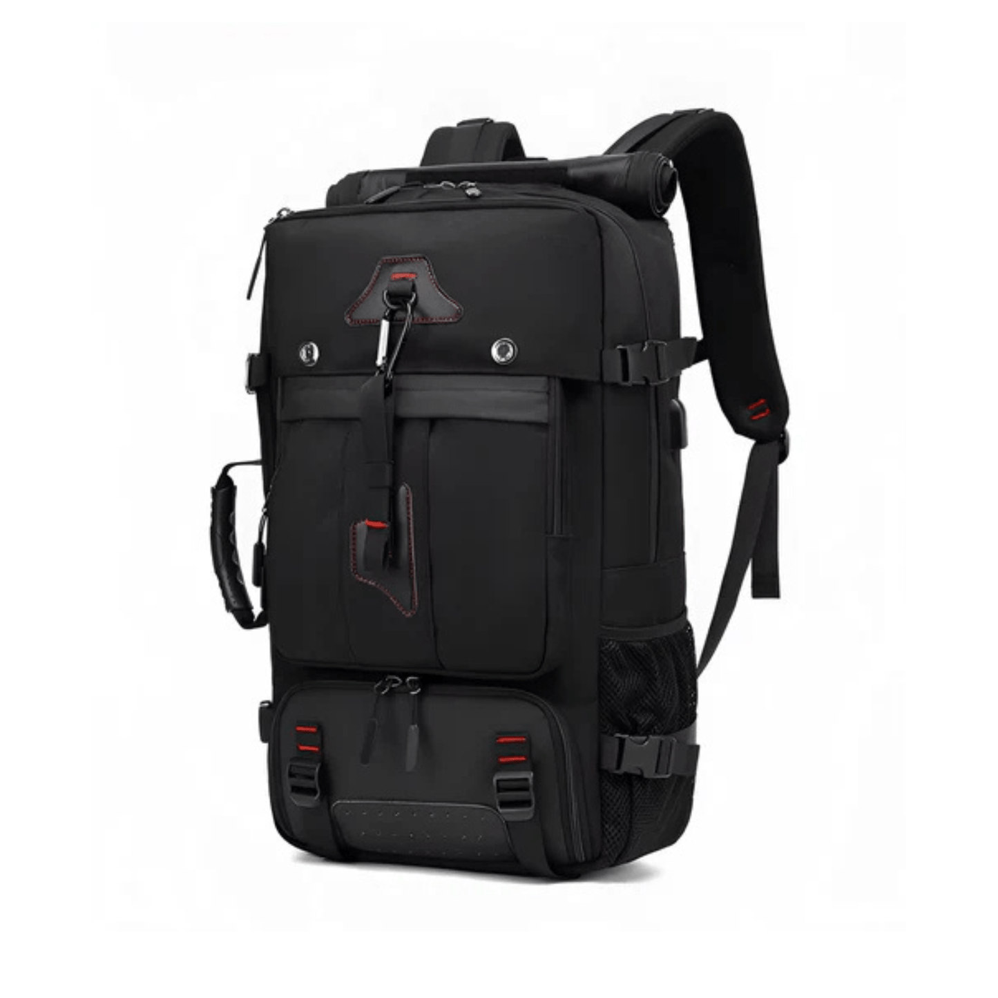 CarryQuest® - Zakelijke Rugzak 17.3 Inch - Waterafstotend, USB Oplaadpoort - Oxford Materiaal - ZwartCarryQuestsimple