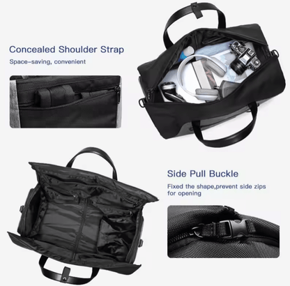 CarryQuest® - Zakelijke Rugzak - Reistas/Weekendtas - 2 KleurenCarryQuest