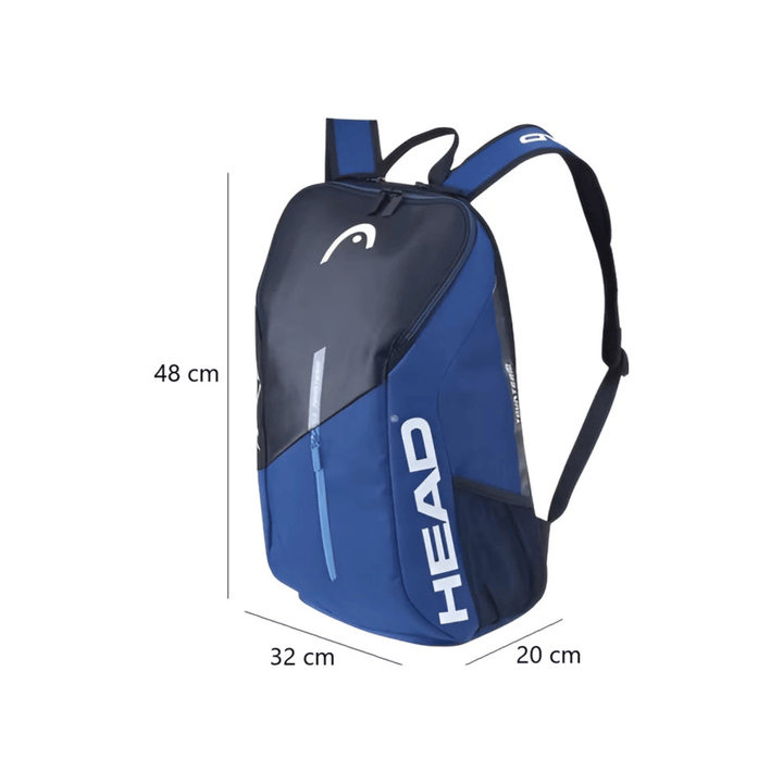 CarryQuest® - Tennistas - Tennis Rugzak - Tennistas - Blauw