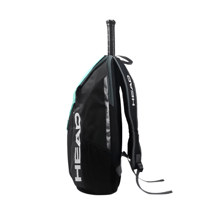 CarryQuest® - Tennistas - Tennis Rugzak - Tennistas - Groen/Zwart