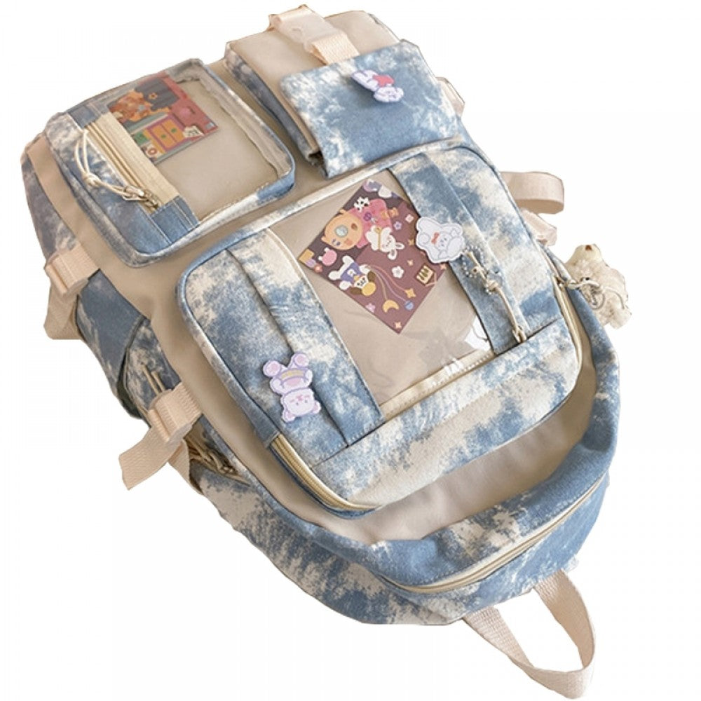 CarryQuest® Roze Schooltas - Ruim & Lichtgewicht - Perfect voor Meisjes - Oxfordstof - L32cmW*23cm*H46cm