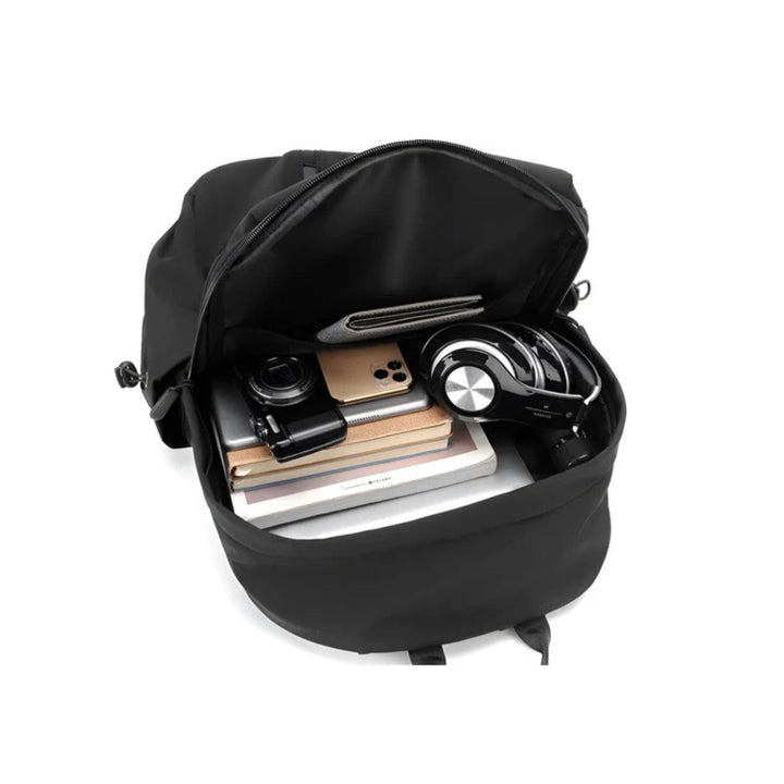 CarryQuest® - Hoogwaardige - Business - Rugzak - Unsex - Zwart Met hanger