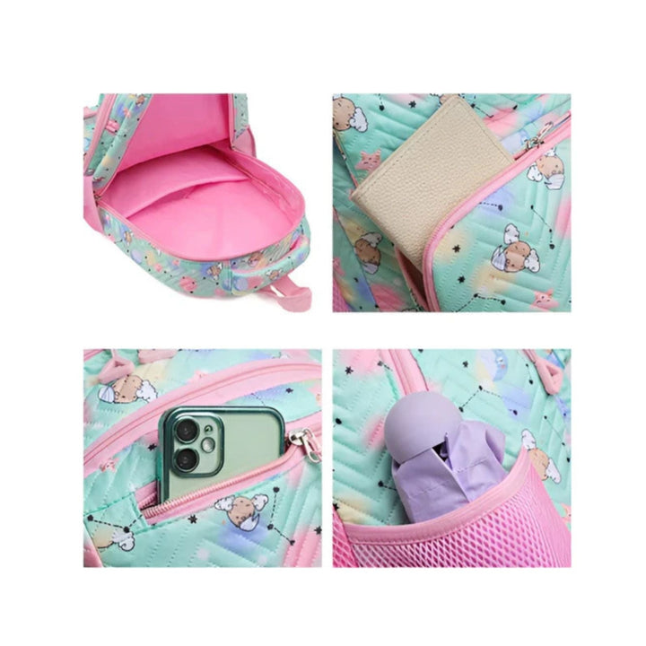 CarryQuest® - Nieuwe Schattige Aardbei Rugzak - 16 inch en Waterafstotend - Hemels Blauw