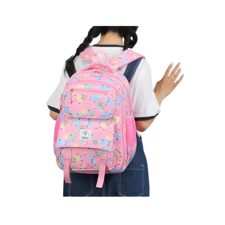 CarryQuest® - Nieuwe Schattige Aardbei Rugzak - 16 inch en Waterafstotend - Paars